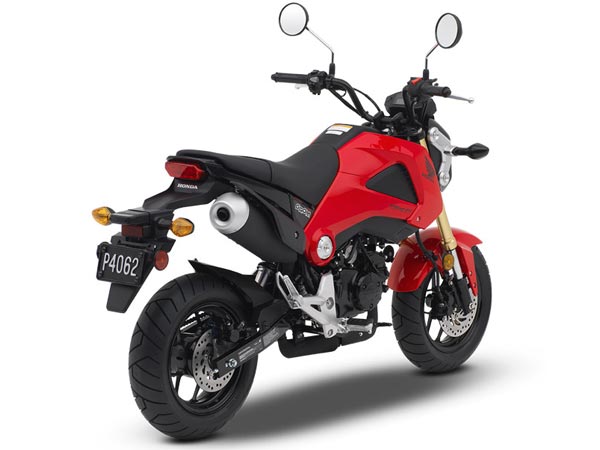 honda grom rear profile