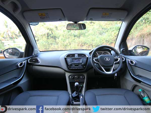 tata tiago variants interior