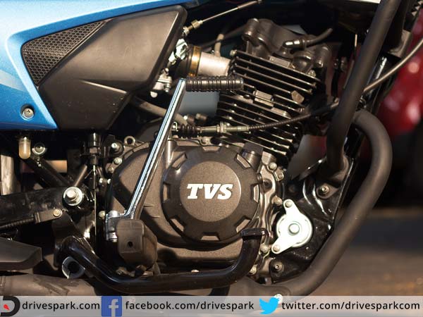 new tvs victor 2016 engine