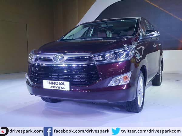 upcoming cars in India - Toyota Innova Crysta upcoming cars in India - Toyota Innova Crysta