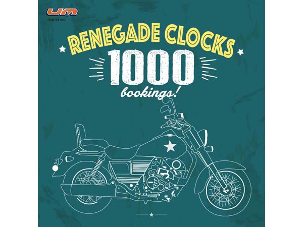 um motorcycles record bookings