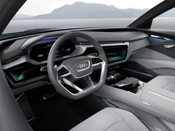 audi electric vehicle interior