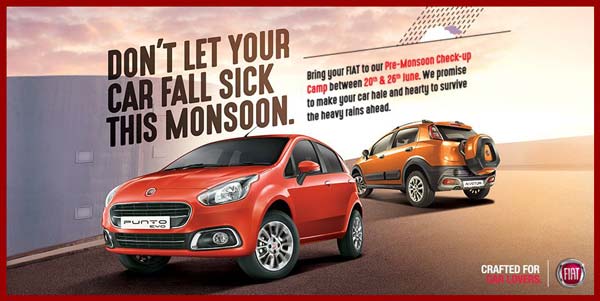 fiat india pre monsoon camp