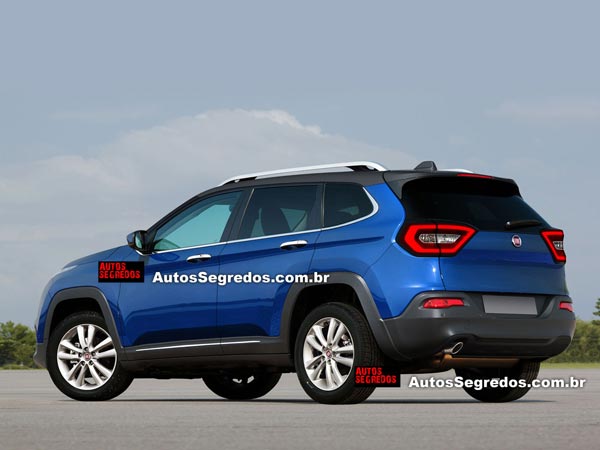 fiat toro suv rear