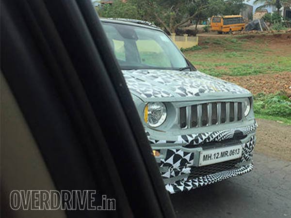 jeep renegade india testing