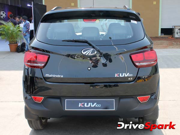 kuv100 rear profile