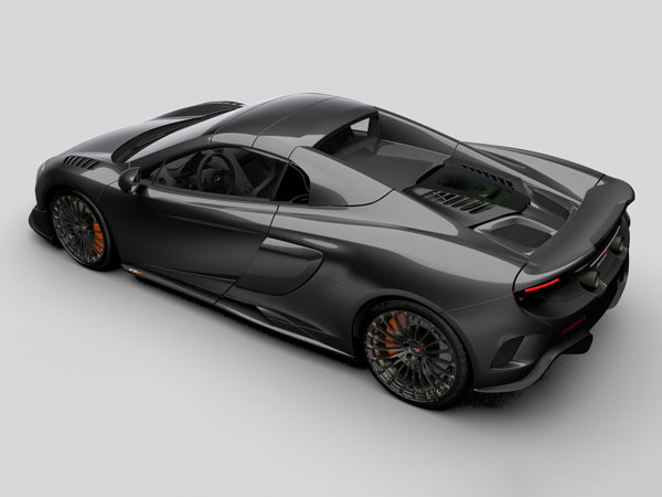 mclaren 675lt mso rear
