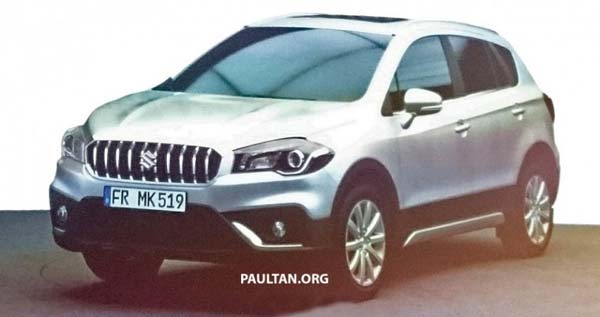 2017 Maruti S-Cross Facelift Spied: Production Begins
