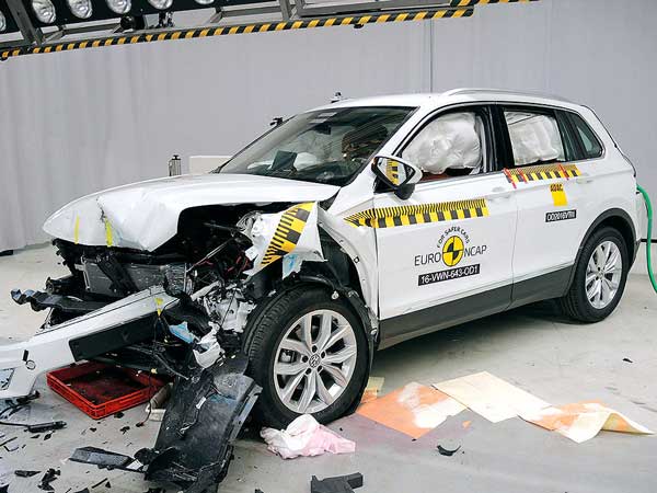 Volkswagen Tiguan Scores 5-Star Euro NCAP Crash Tests