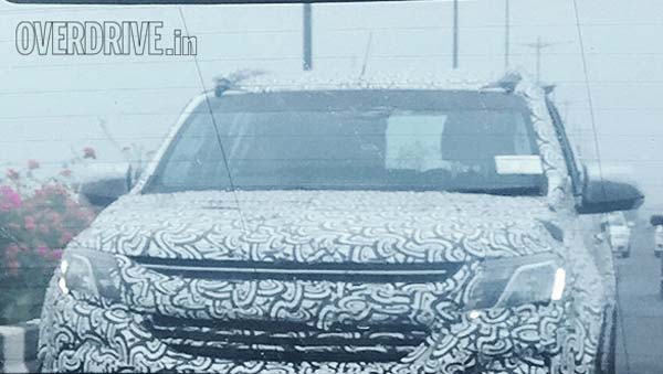 chevrolet trailblazer spied
