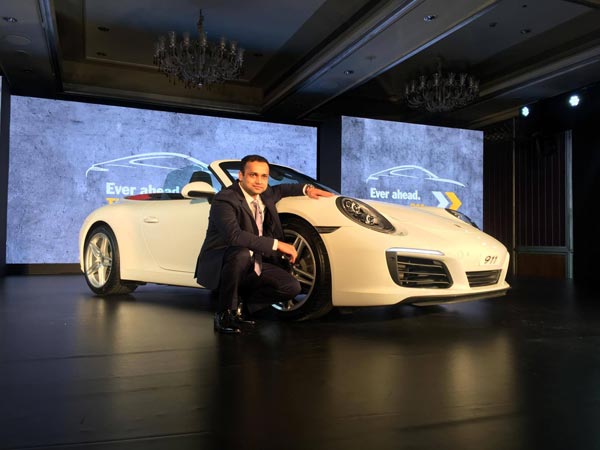 porsche 911 bangalore launch