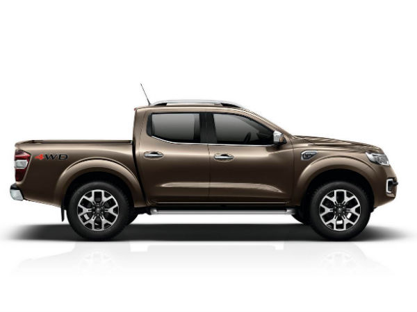 renault alaskan pickup side profile