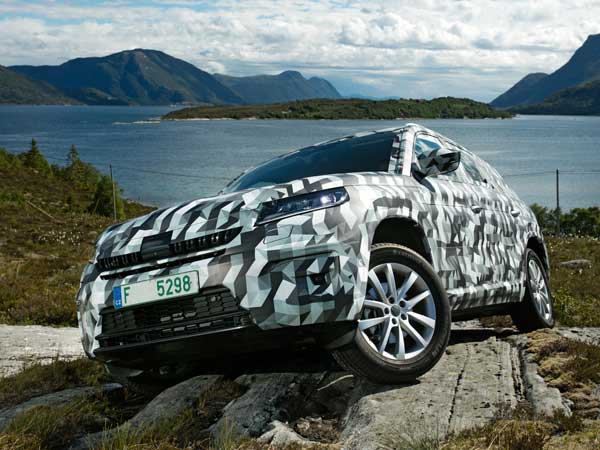 Skoda Kodiaq Teased, Engine Details Revealed
