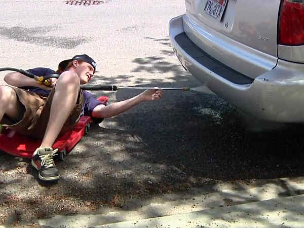 Wash The Underside Of Your Car