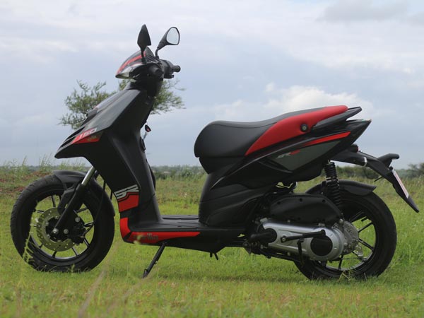 aprilia sr150 india