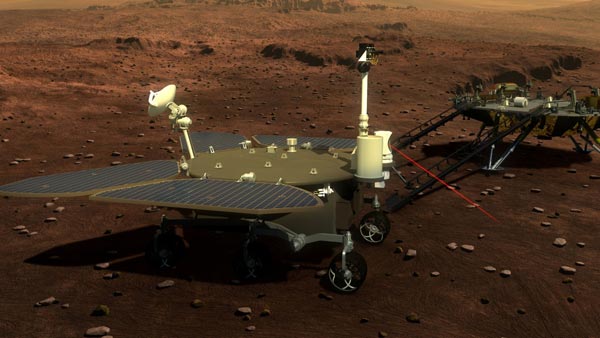 china mars rover 2020