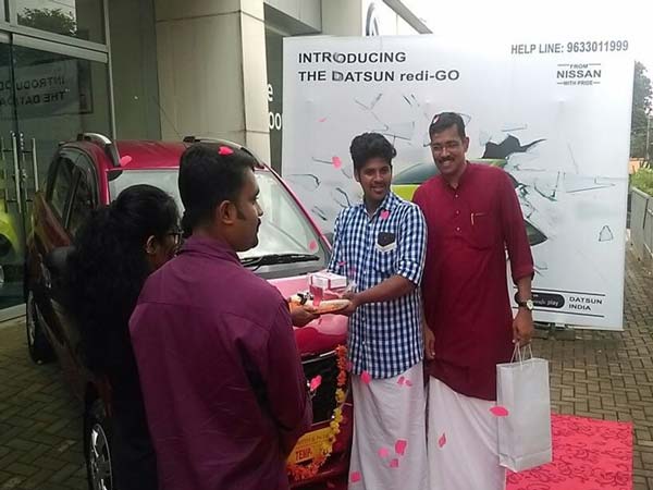 datsun redi go festivities