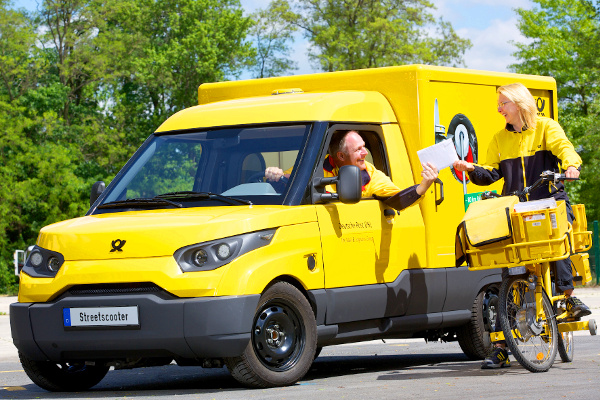 DHL’s Electric Van Called The Streetscooter