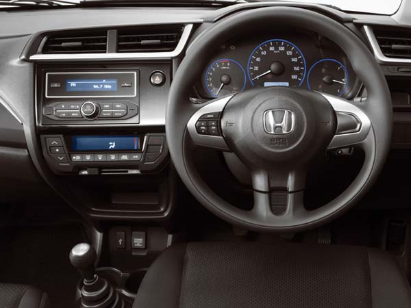 honda brio india interior
