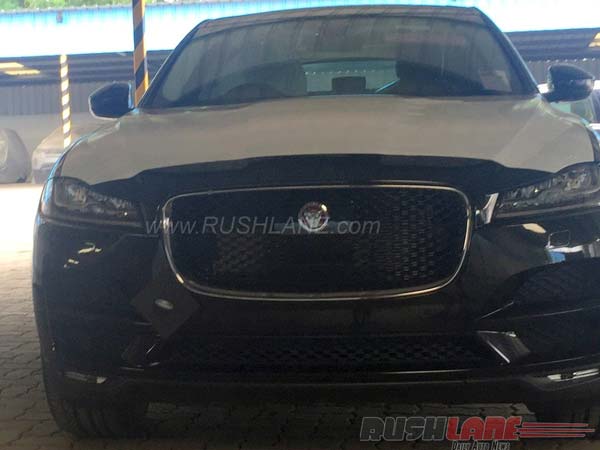 jaguar f pace front profile