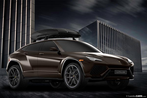 Lamborghini Urus SUV Rendered