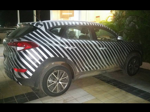 Production-Ready Hyundai Tucson Spy Pics
