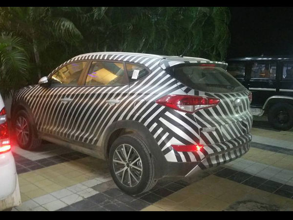Production-Ready Hyundai Tucson Spy Pics