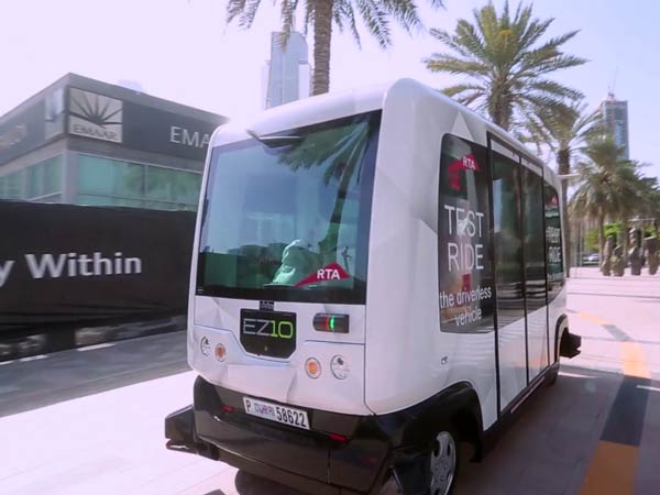 Dubai Driverless Bus