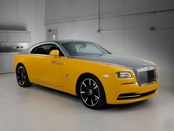 Have You Seen A Golden Yellow Paint Job On A Rolls-Royce