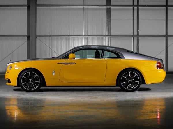 Have You Seen A Golden Yellow Paint Job On A Rolls-Royce