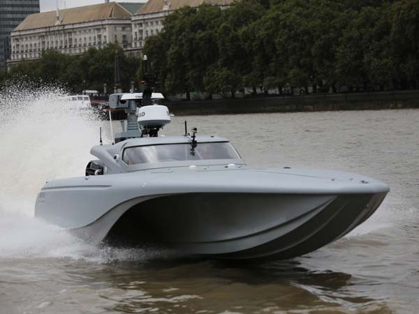 Bladerunner — Royal Navy Tests Out Batman's Drone Boat