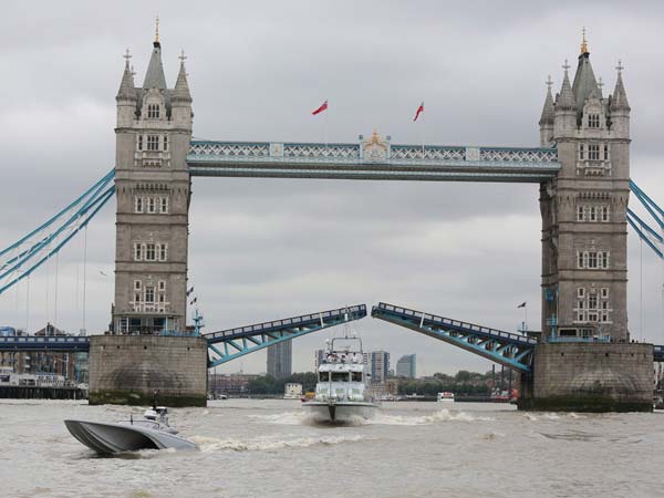 Bladerunner — Royal Navy Tests Out Batman's Drone Boat