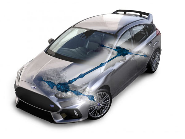 Watch This Driver Drift His Ford Focus RS Into A Wall Watch This Driver Drift His Ford Focus RS Into A Wall