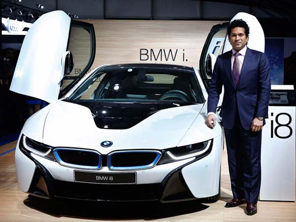 Sachin’s BMW i8 Gets A Cosmetic Update