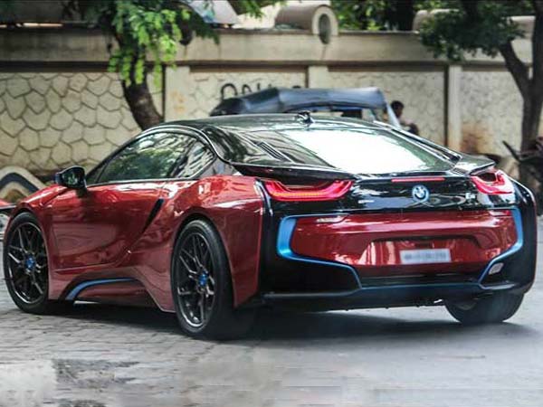 Sachin’s BMW i8 Gets A Cosmetic Update