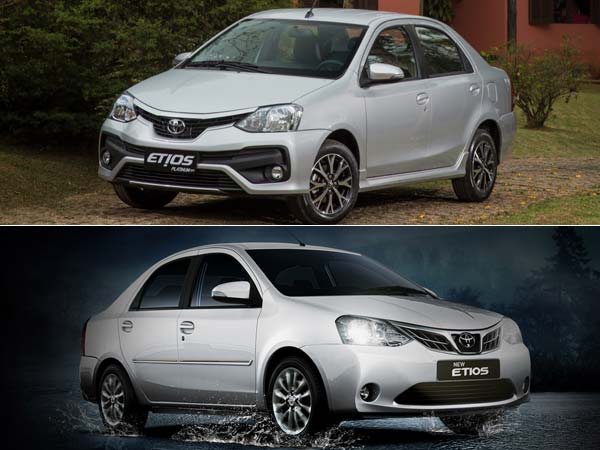 Designed To Look Sharper — Toyota Etios Old vs New