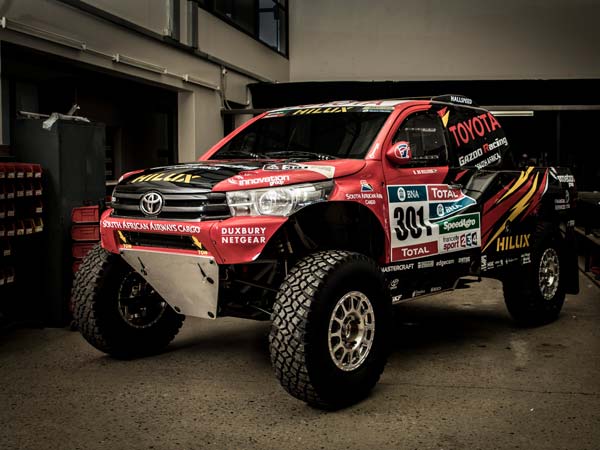 Toyota Reveals Hilux Evo Dakar Car - DriveSpark News