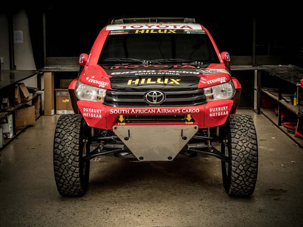 Toyota Unveils 2017 Dakar Rally Machine