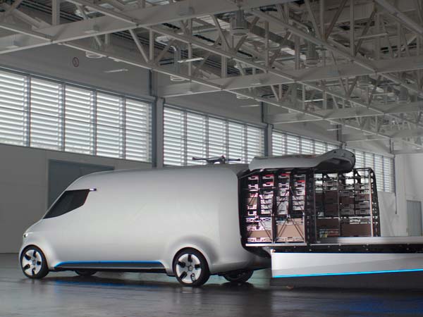 This Mercedes-Benz Van Is A Vision For Future Deliveries
