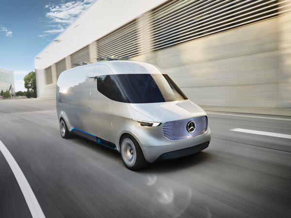 This Mercedes-Benz Van Is A Vision For Future Deliveries