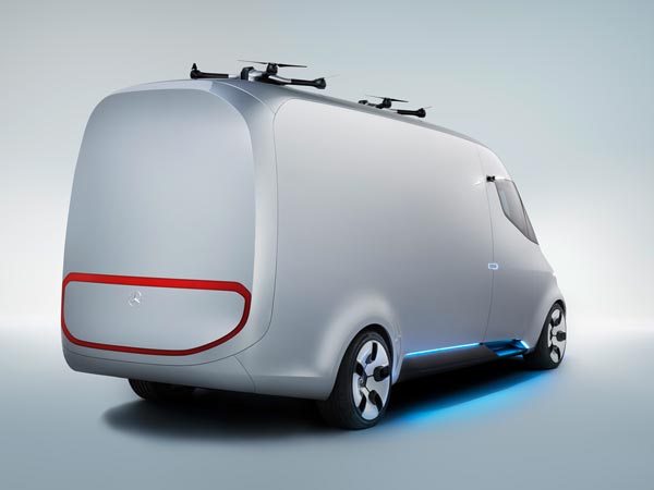 This Mercedes-Benz Van Is A Vision For Future Deliveries