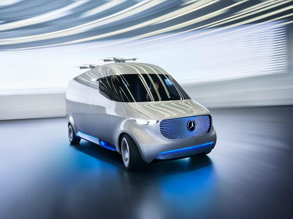 This Mercedes-Benz Van Is A Vision For Future Deliveries