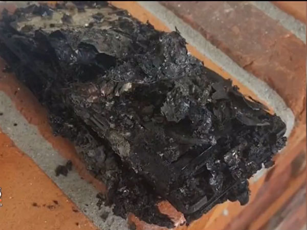 Exploding Galaxy Note 7 Burns Down Jeep