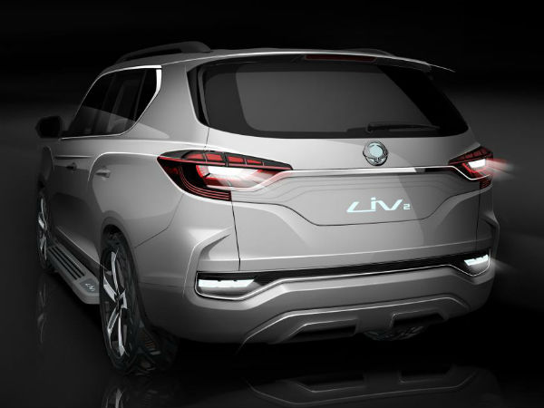 Ssangyong Teases LIV-2 SUV Ahead Of 2016 Paris Motor Show Debut