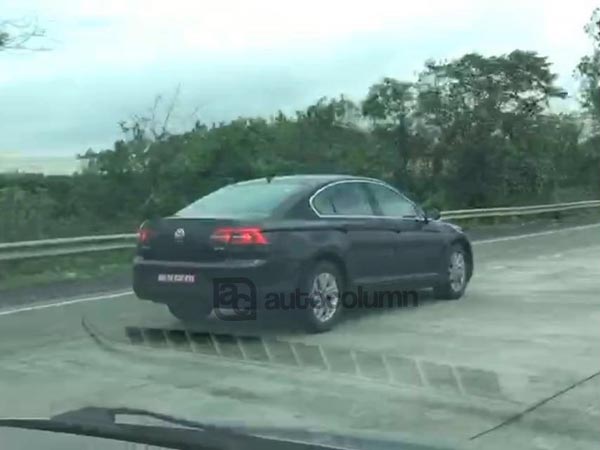 New Volkswagen Passat Commences India Test