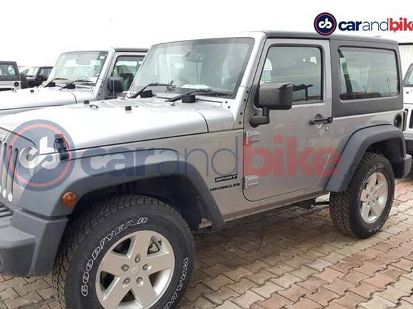 Spotted: 3-Door Version Of Jeep Wrangler In India