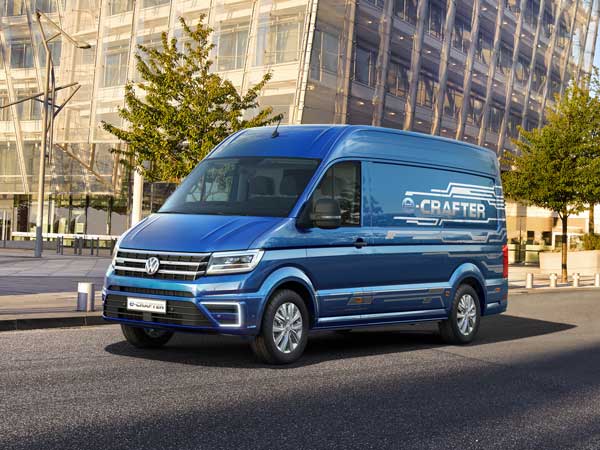 Volkswagen e-Crafter Concept Van Revealed