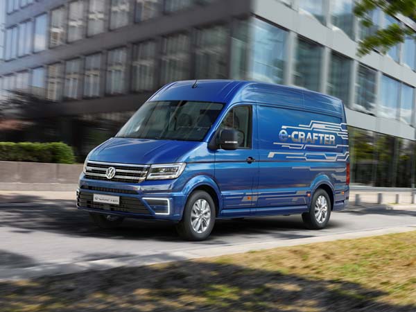 Volkswagen e-Crafter Concept Van Revealed