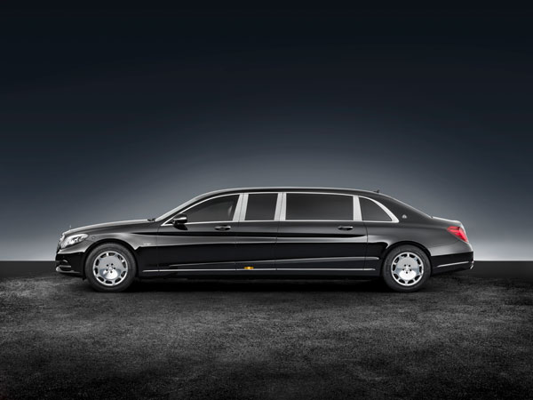 Mercedes Maybach S600 Pullman Guard Unveiled