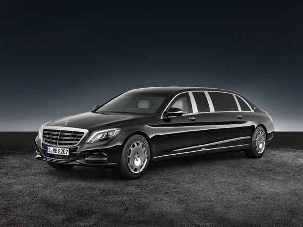 Mercedes Maybach S600 Pullman Guard Unveiled